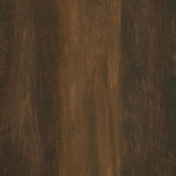 Frisco Square Engineered Wood Side End Table Dark Pine