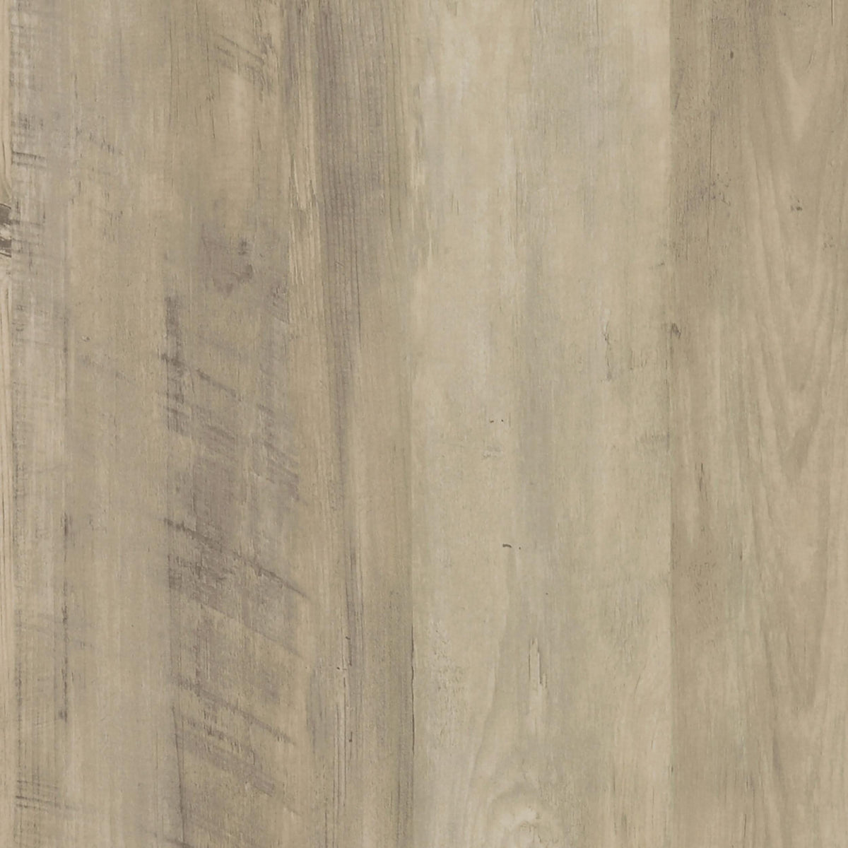 Mesa auxiliar Frisco Square de madera de ingeniería, pino envejecido
