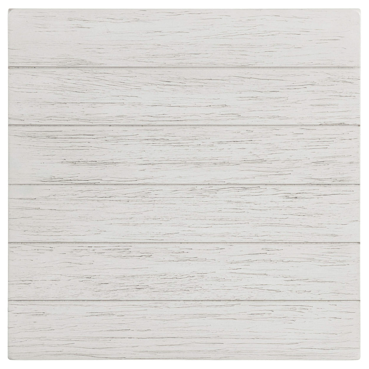Mesa auxiliar de madera Payne con 1 cajón y estante, color blanco envejecido