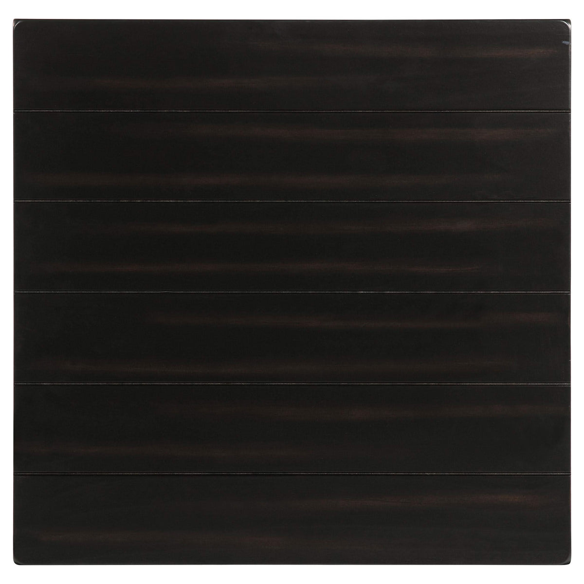 Mesa auxiliar de madera Payne con estante en tono Java envejecido
