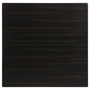 Mesa auxiliar de madera Payne con estante en tono Java envejecido