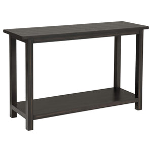 Consola de sofá de entrada de madera Payne Java