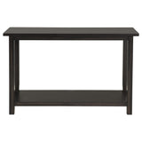 Consola de sofá de entrada de madera Payne Java