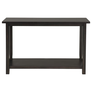 Consola de sofá de entrada de madera Payne Java