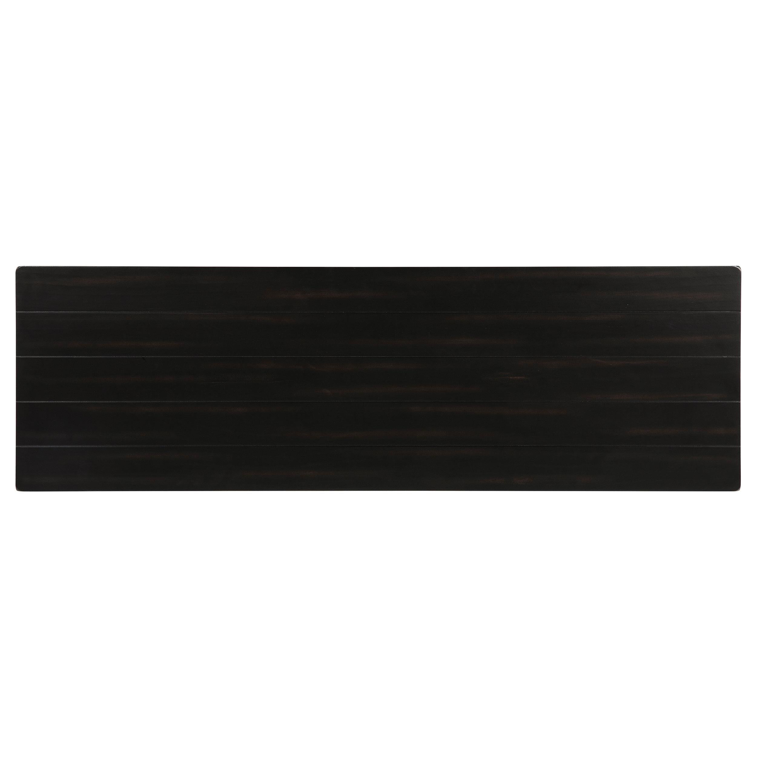 Payne Wood Entryway Sofa Console Table Java