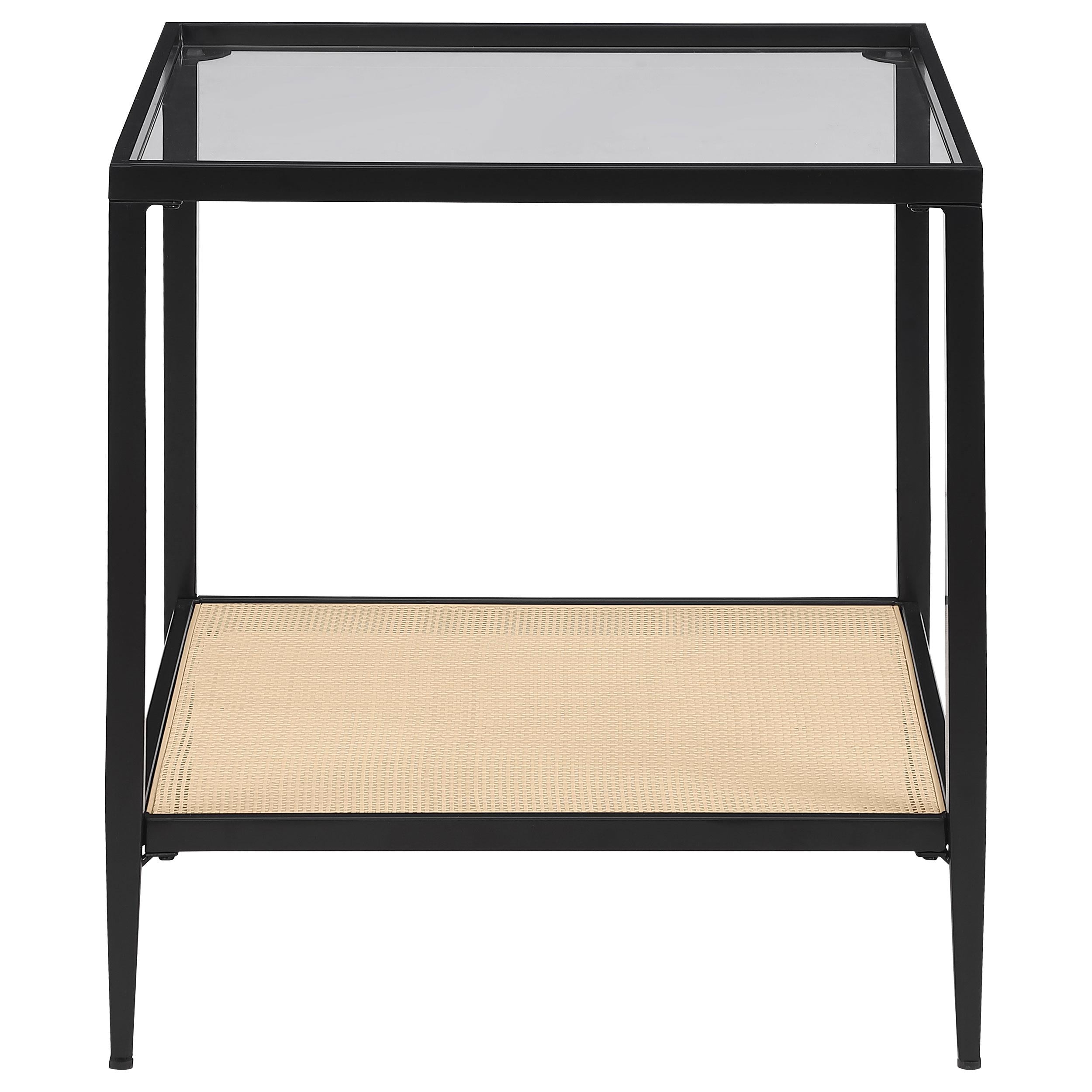 Amherst 2-piece Coffee and End Table Set Black