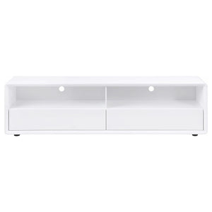 Consola multimedia para TV Ellice de 71 pulgadas, color blanco