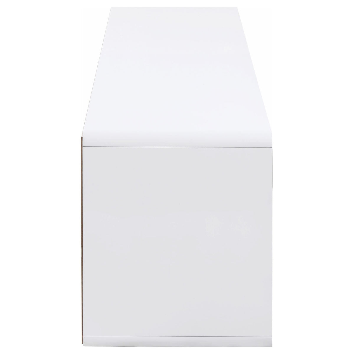 Consola multimedia para TV Ellice de 71 pulgadas, color blanco