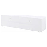 Consola multimedia para TV Ellice de 71 pulgadas, color blanco