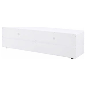 Consola multimedia para TV Ellice de 71 pulgadas, color blanco