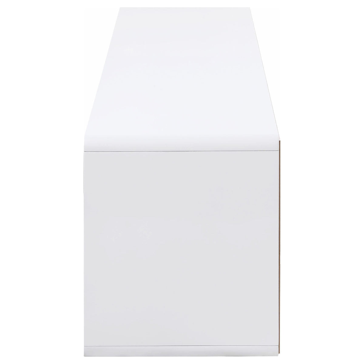 Consola multimedia para TV Ellice de 71 pulgadas, color blanco