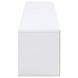 Consola multimedia para TV Ellice de 71 pulgadas, color blanco