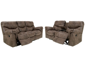 Sofá reclinable y loveseat Alzena