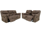 Sofá reclinable y loveseat Alzena