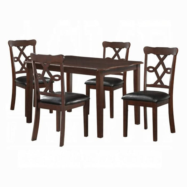 Juego de comedor Ingeborg de 5 piezas