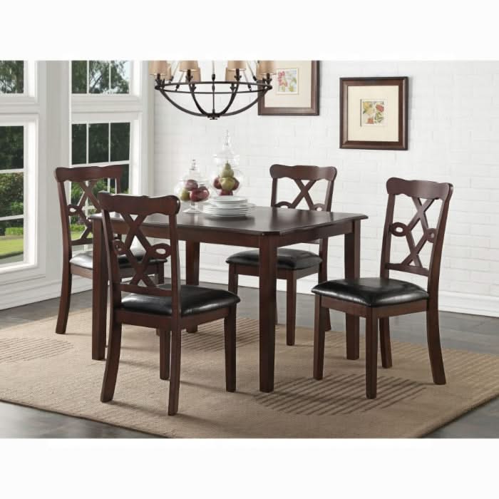Juego de comedor Ingeborg de 5 piezas