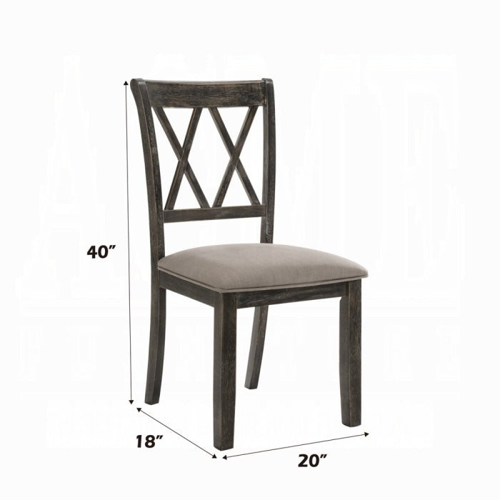 Claudia II Side Chair (Set-2)