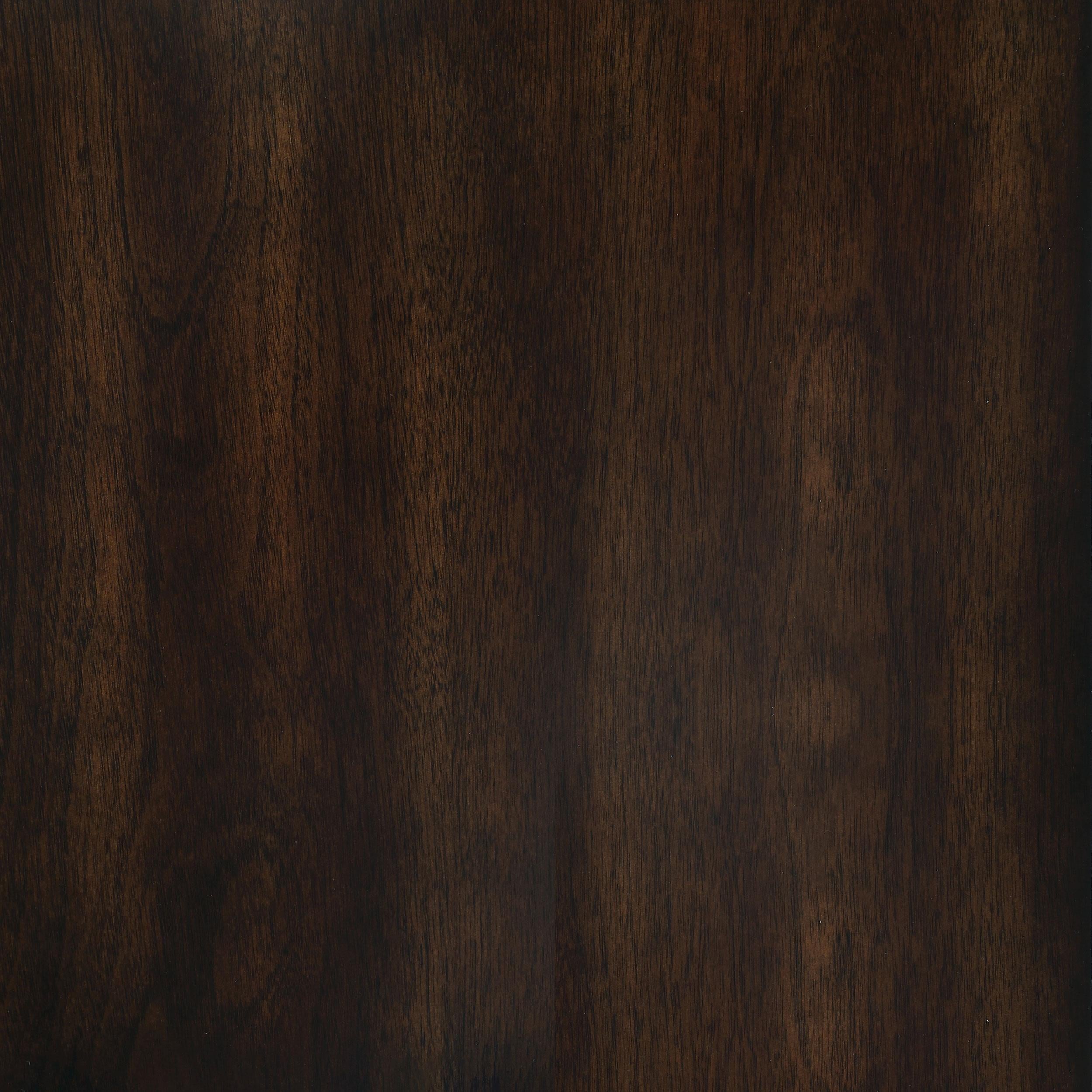Baylor Square Wood Side End Table Walnut