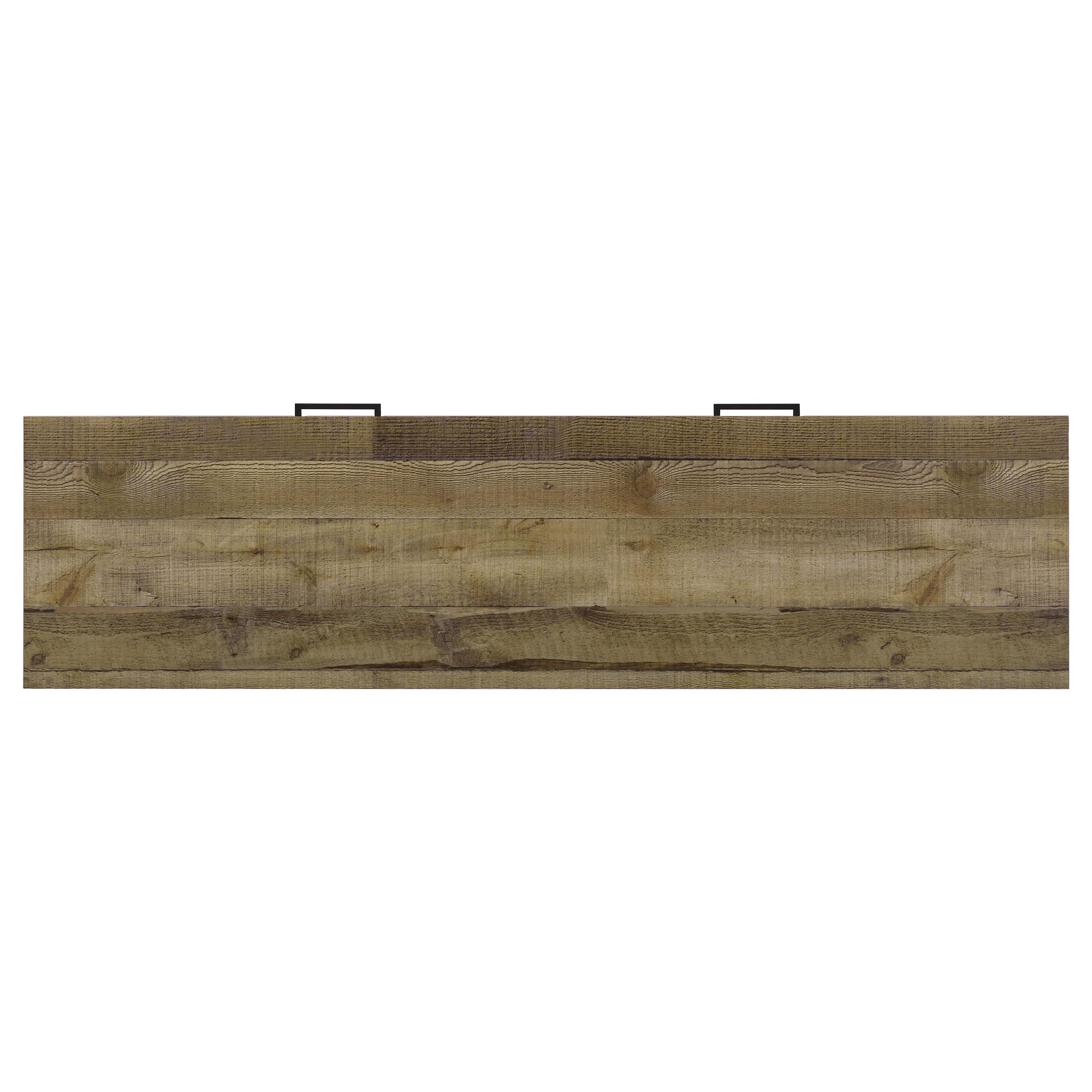 Ruston 2-drawer Engineered Wood 59" TV Stand Weathered Pine