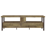 Consola para TV Ruston de 71" con 3 cajones, pino desgastado
