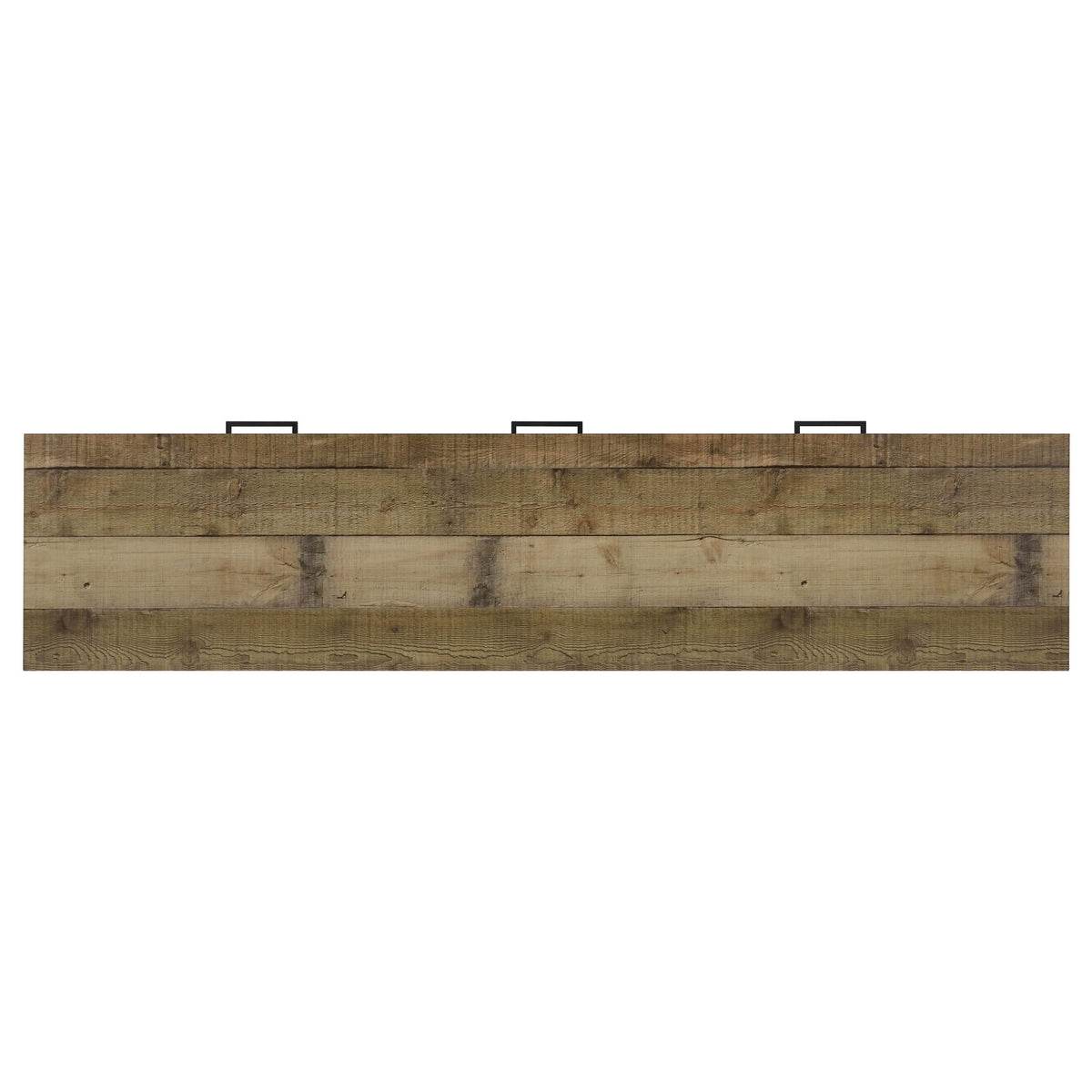 Consola para TV Ruston de 71" con 3 cajones, pino desgastado