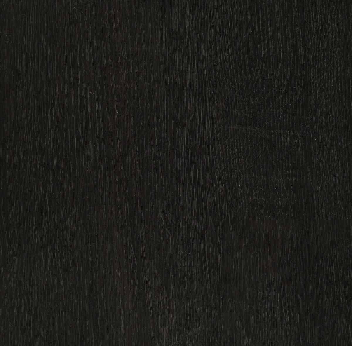 Mesa auxiliar redonda Dacre con tablero de madera de ingeniería, color carbón oscuro