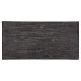 Mesa de centro elevable rectangular de madera Cliffview, color gris