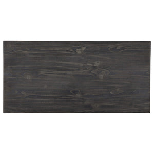 Mesa de centro elevable rectangular de madera Cliffview, color gris