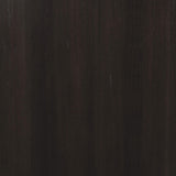 Mesa auxiliar rectangular Meredith con 1 cajón, color café