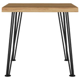 Zander 2-piece Rectangular Coffee and End Table Set Natural