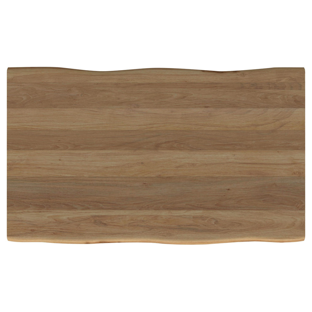 Juego de mesa de centro y auxiliar rectangular de 3 piezas Zander, color natural