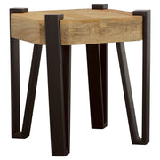 Winston Square Wood Top Side End Table Natural