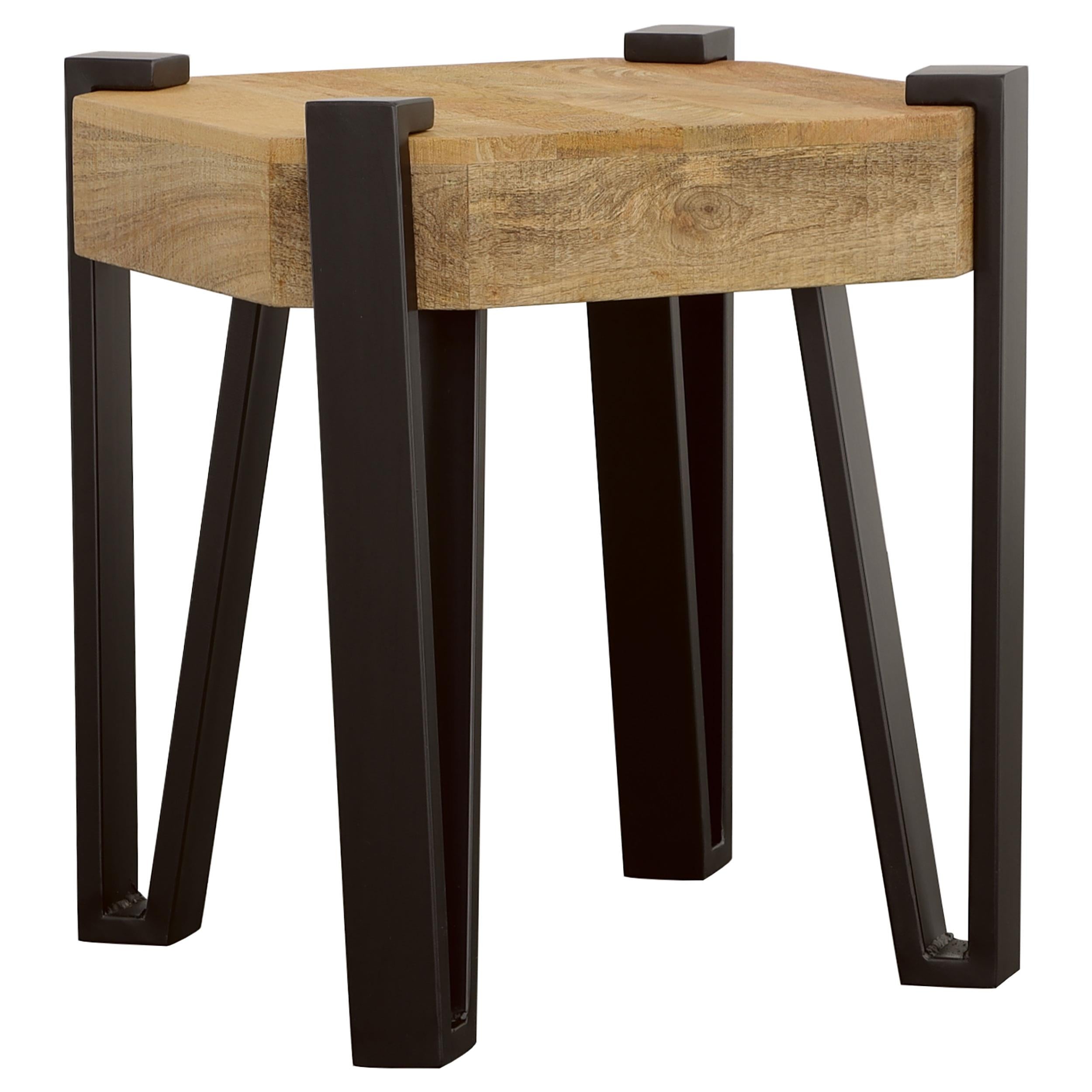 Winston Square Wood Top Side End Table Natural