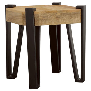 Winston Square Wood Top Side End Table Natural