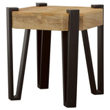 Winston Square Wood Top Side End Table Natural