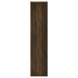Torre multimedia Laughlin de 3 estantes de madera de ingeniería, pino oscuro