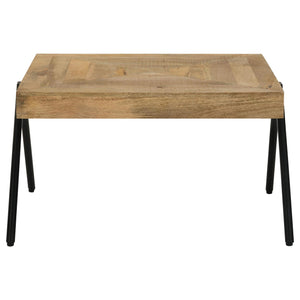 Avery 3-piece Solid Mango Coffee and End Table Set Natural