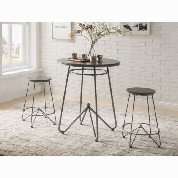 Juego de mesa de altura de mostrador Nimai de 3 piezas
