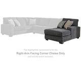 Chaise longue esquinera con brazo derecho Tracling