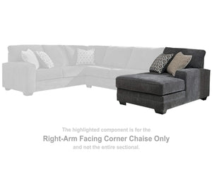 Chaise longue esquinera con brazo derecho Tracling
