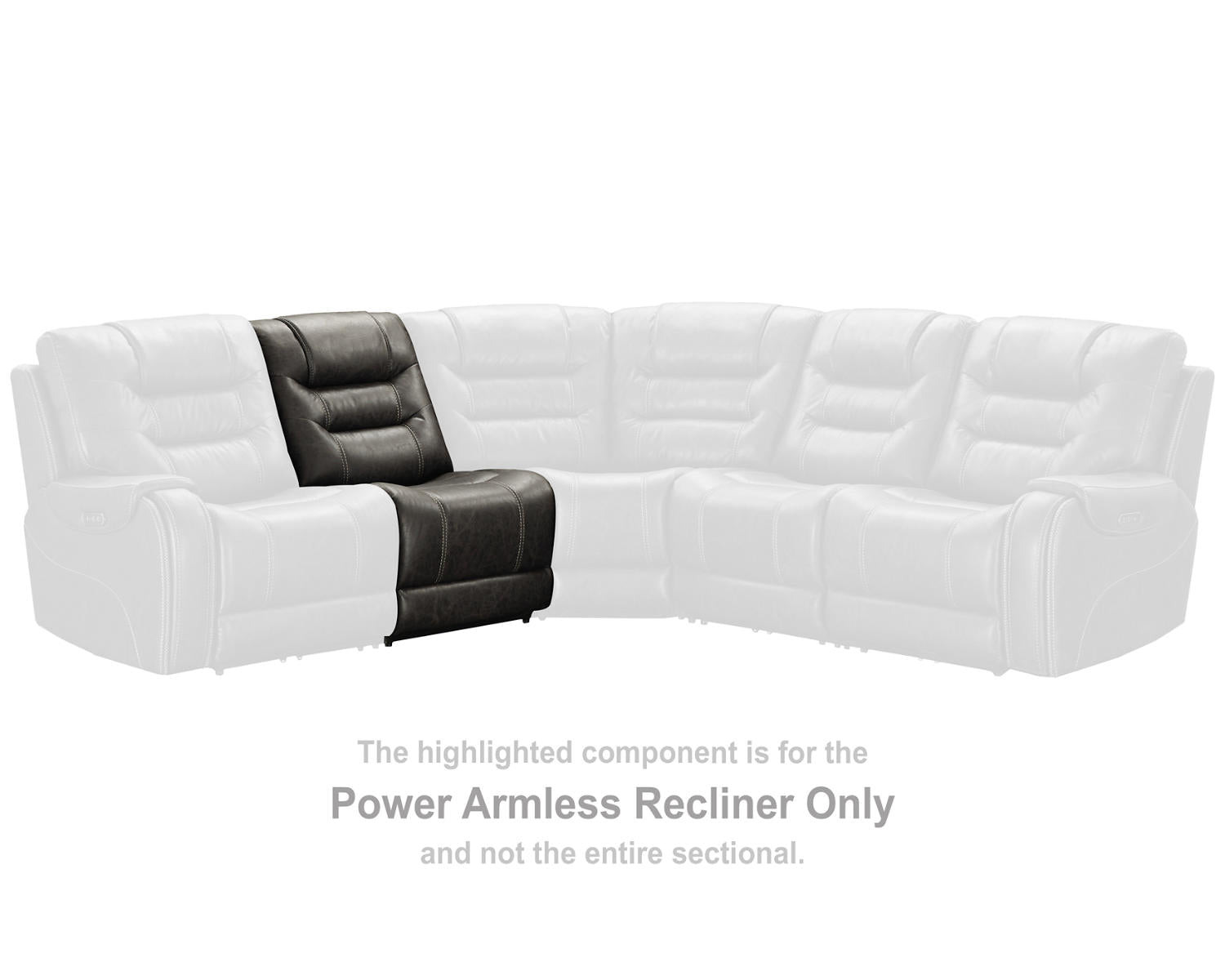 Wasson Power Armless Recliner