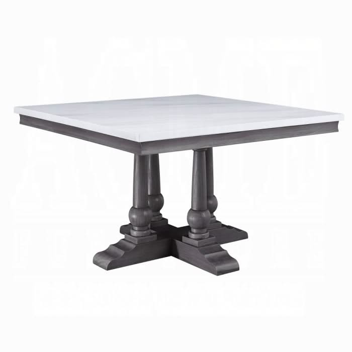 Mesa de comedor cuadrada Yabeina
