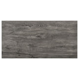 Juego de mesa de centro rectangular Donal de 3 piezas, gris desgastado