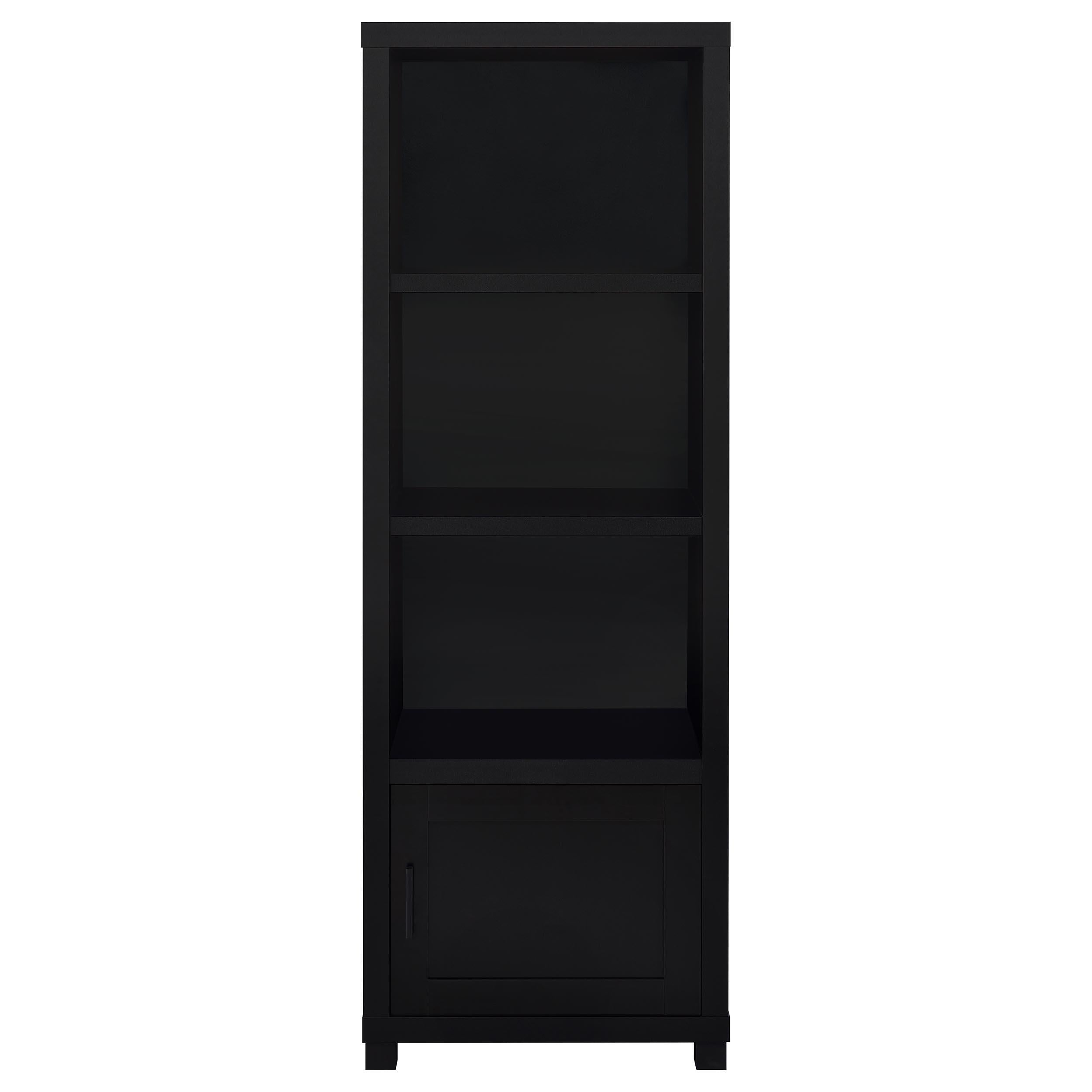 Jupiter 3-piece Entertainment Center 79-inch TV Stand Black