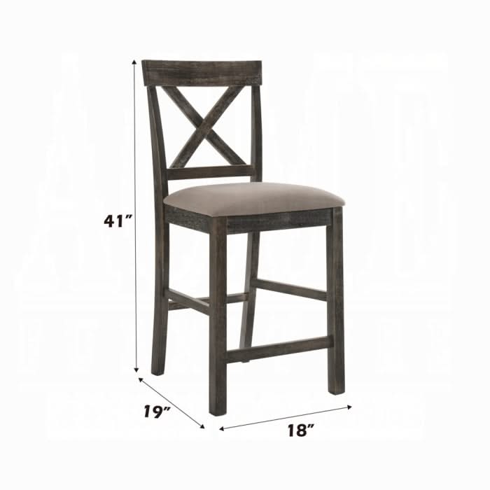 Silla de altura de mostrador Martha II (juego de 2)