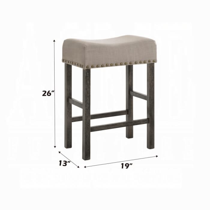Taburete de altura de mostrador Martha II (juego de 2)