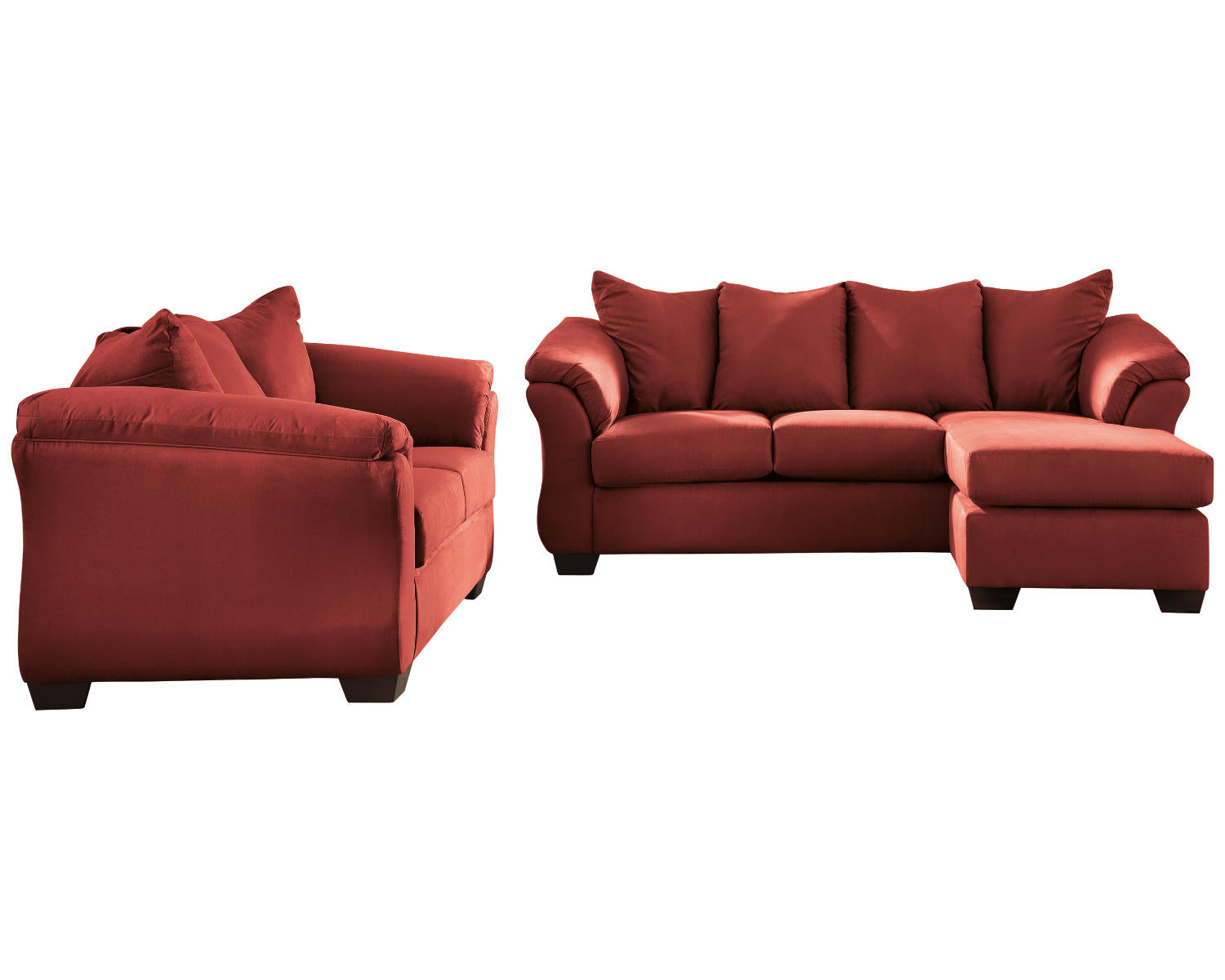 Darcy Sofa Chaise and Loveseat