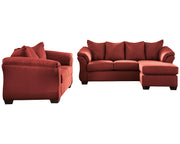 Darcy Sofa Chaise and Loveseat