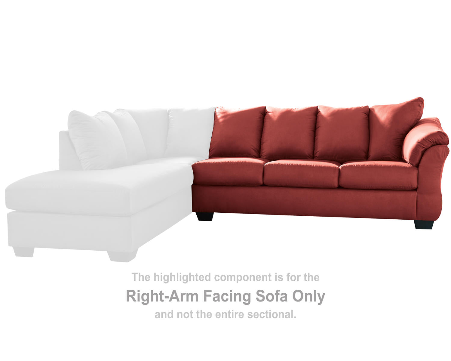 Darcy Right-Arm Facing Sofa