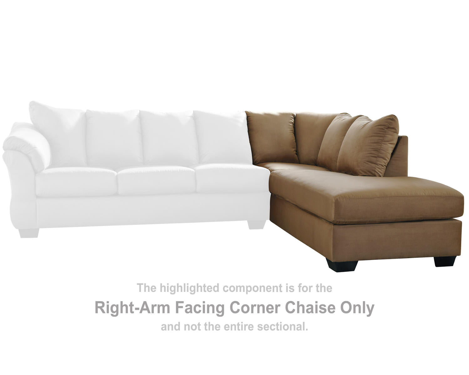 Darcy Right-Arm Facing Corner Chaise
